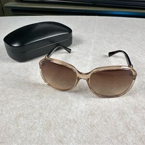 COACH Kissing C Dark Tortoise Sunglasses L948